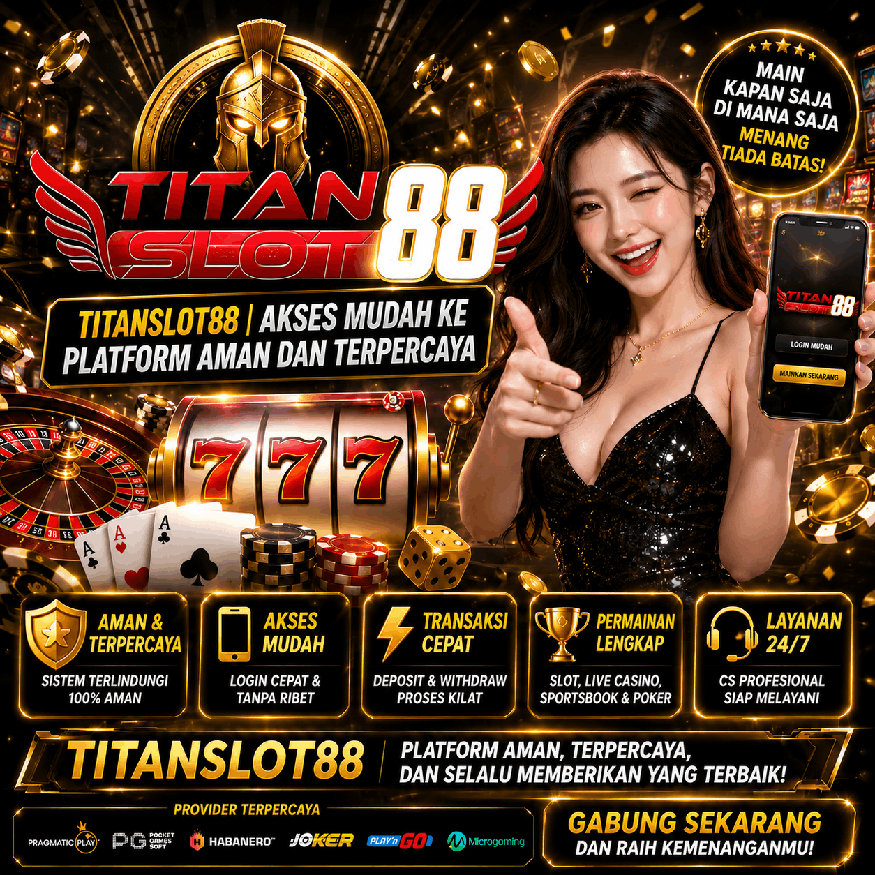 TITANSLOT88 | Akses Mudah ke Platform Aman dan Terpercaya